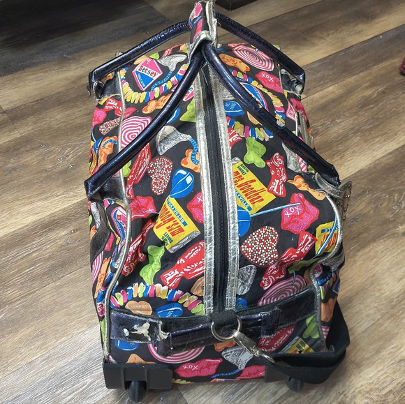 Betsey Johnson Vintage Candy-Themed Travel Bag - Picture 3 of 16